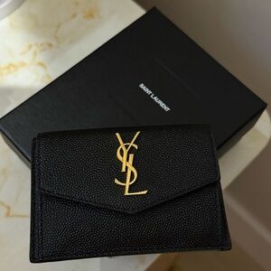 Saint Laurent (YSL) — Uptown Flap Card Case